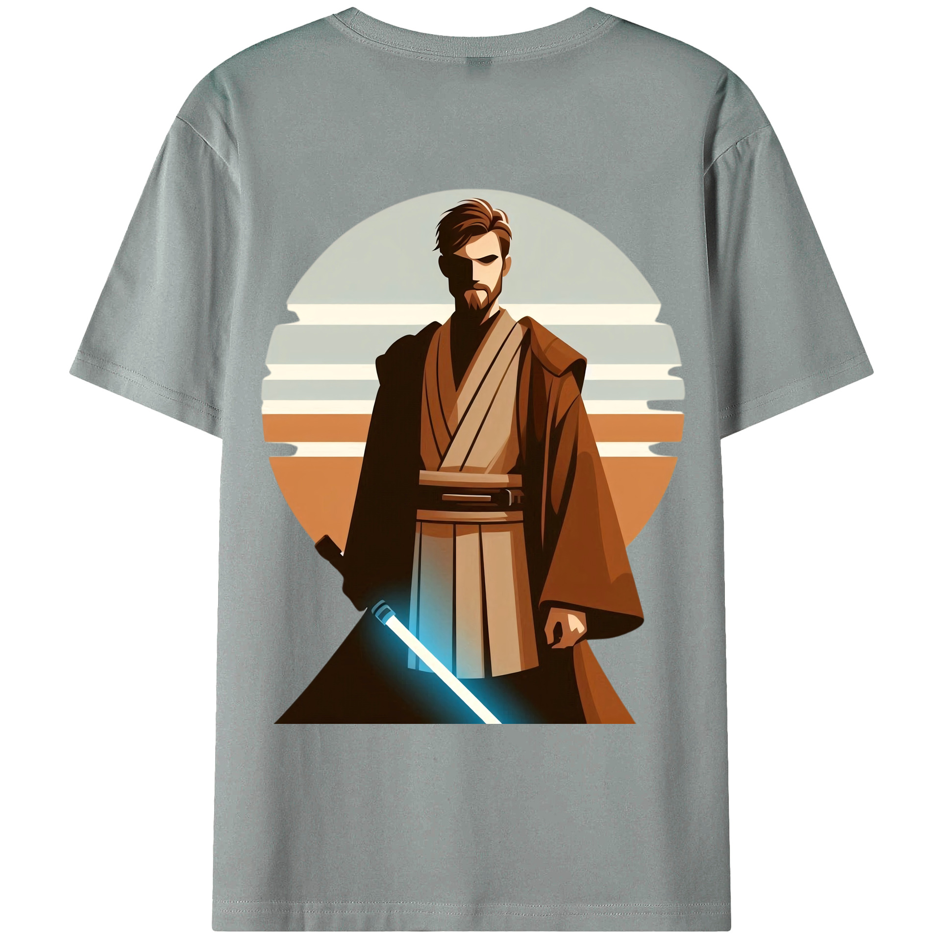 （画像用） スター・ウォーズ Star Wars 綿100％ メンズ半袖Tシャツ（バックプリント） 通気性